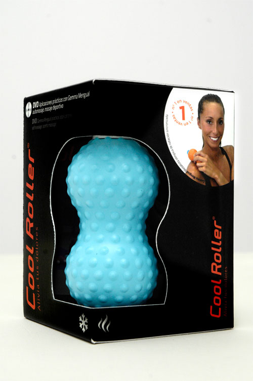 Cool Roller Masajeador frío-Calor Azul más DVD