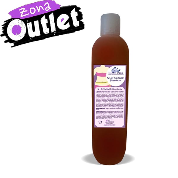 Gel de Cavitación Fitoconductor Kinefis Bote 500 cc - ¡ÚLTIMAS UNIDADES!