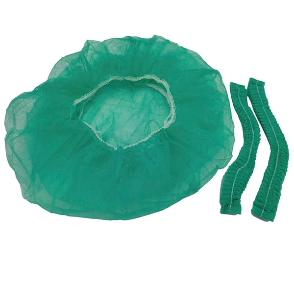 Gorros desechables TST Polipropileno plegado acordeón (caja de 100 unidades)