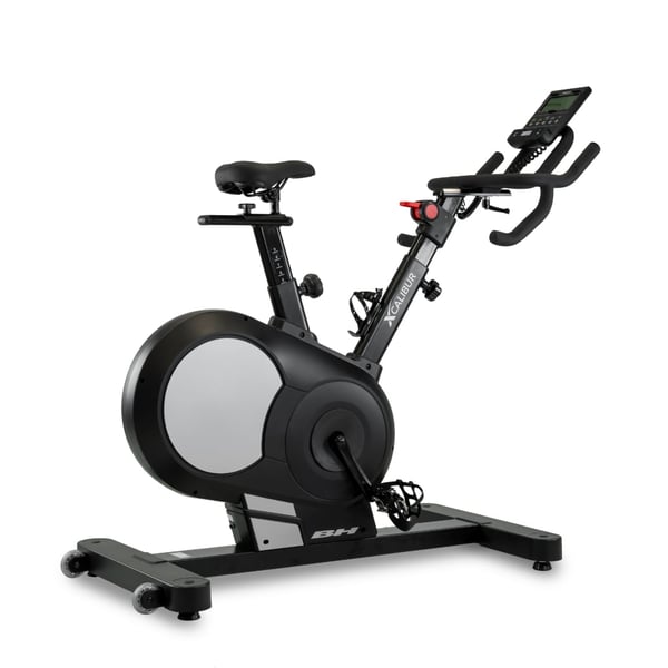 Bicicleta indoor BH Fitness Xcalibur Magnetic Silver: Smart Bike con resistencia magnética de 24 niveles y 800 vatios máximos