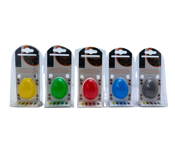 Huevos de rehabilitación: Ejercitadores de mano con resistencia progresiva (varias resistencias)