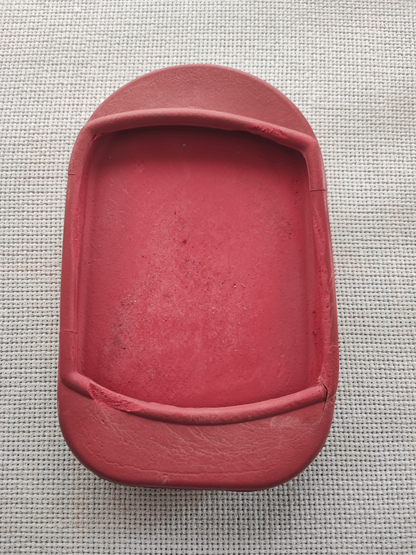 Zapato de goma lisa (gris claro), repuesto para el Masajeador de área Senator Standard 3D (EXCP)
