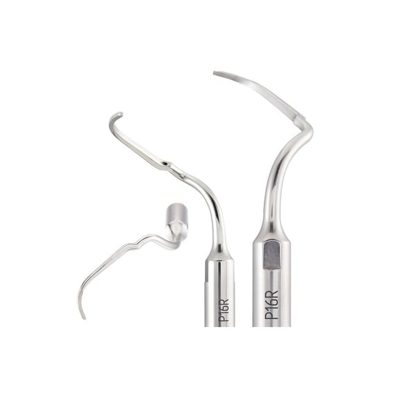 Insert P16R: Cureta periodontal en ángulo a la derecha