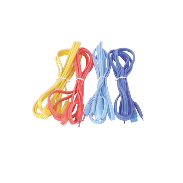 Kit de cables compatibles electroestimuladores Globus de cuatro canales