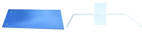 Kit- 10 colchonetas aerobic con Ollados y colgador a pared