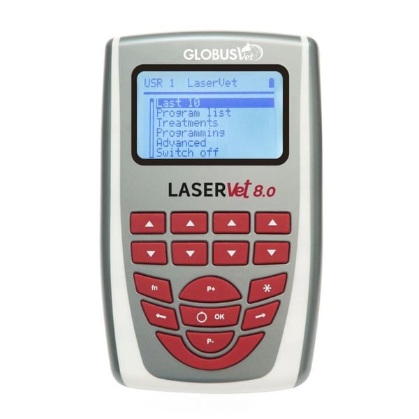 Laserterapia Veterinaria LaserVet 8.0: ideal para la regeneración de tejidos, tratamiento postraumático y antiinflamatorio y reducción del dolor