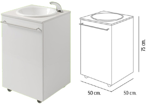 Lavamanos compacto portátil