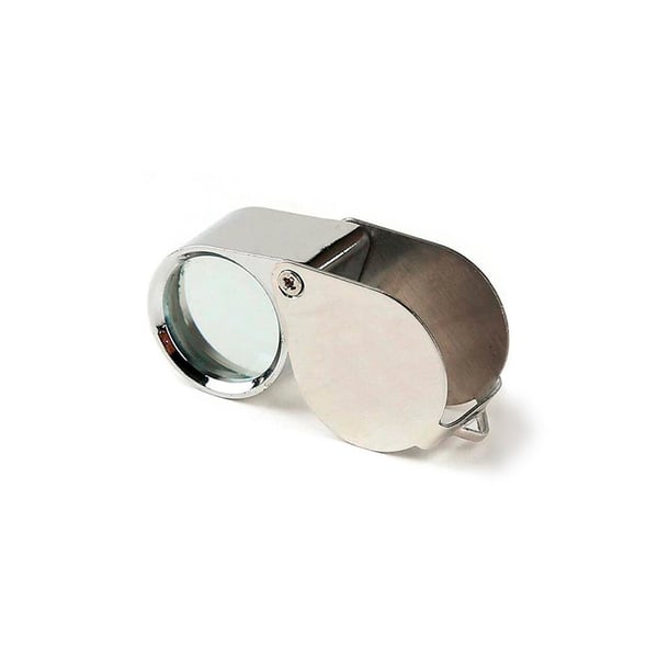 Lupa triplet cromada 10x