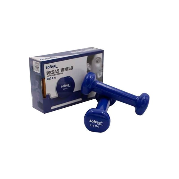 Juego de mancuernas recubiertas de vinilo (Varios pesos disponibles)