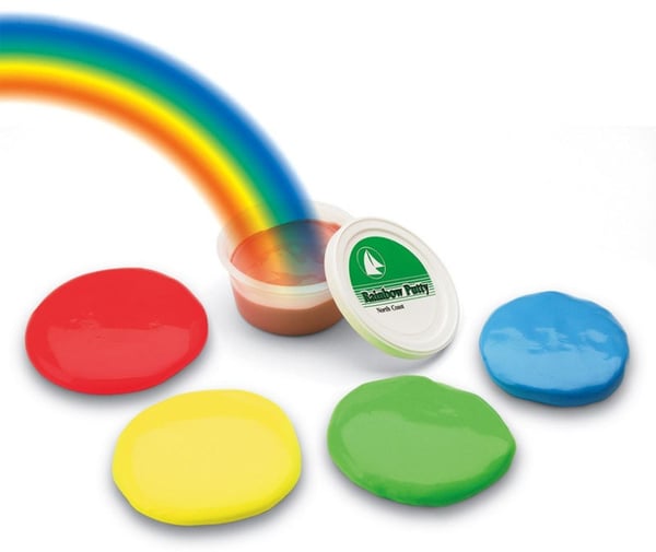 Masilla rehabilitación manos Rainbow Putty 85gr
