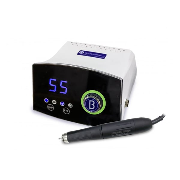 Micromotor de inducción Tornado 230W - 55000 rpm: Gran potencia y fiabilidad, con portafresas incorporado