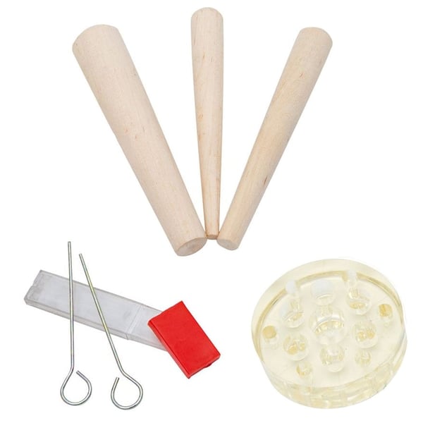 Molde para elaborar conos de moxa