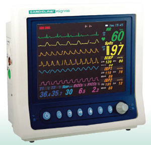 Monitor de constantes vitales en 6 canales vsign100 TFT color de 10,4 pulgadas