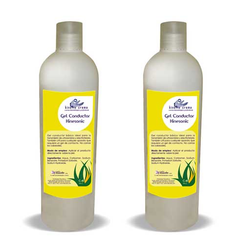 Gel Conductor Kinesonic 500cc (Pack 2 Botes)