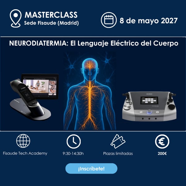NEURODIATERMIA. La evolución de las terapias físicas y Neuromoduladoras - PRESENCIAL - 8 mayo 2027