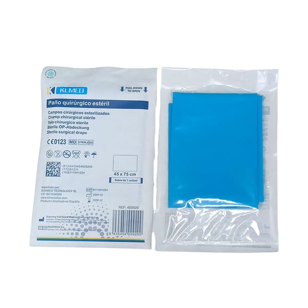 Paños quirúrgicos estériles (varias medidas)