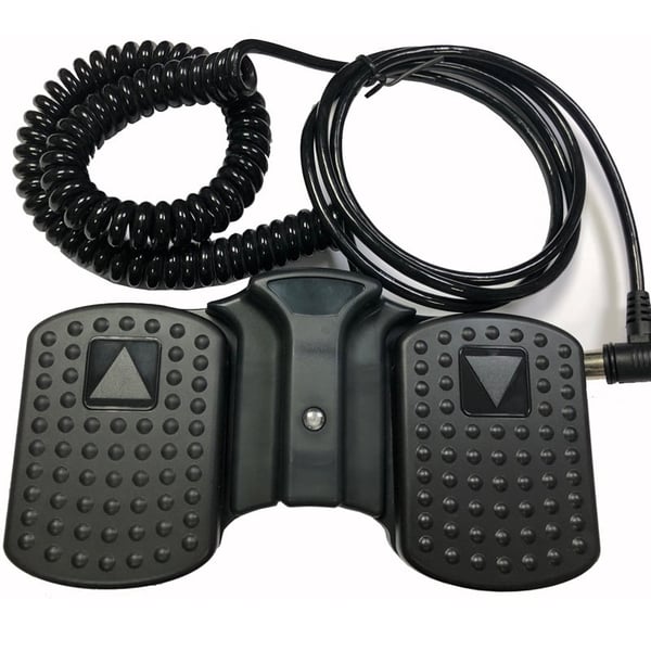 Pedal de repuesto Dewert para camillas eléctricas de un motor