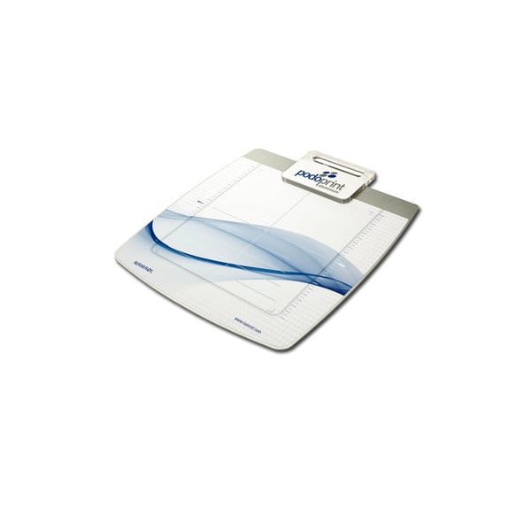 Plataforma de presiones PODOPRINT (varias medidas): Podómetro electrónico transportable extra-plano