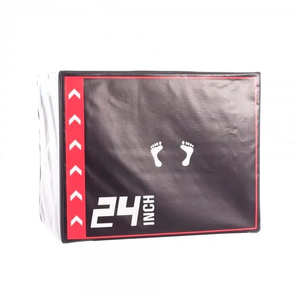 Cajón pliométrico regular foam Softee 75 x 60 x 50 cm