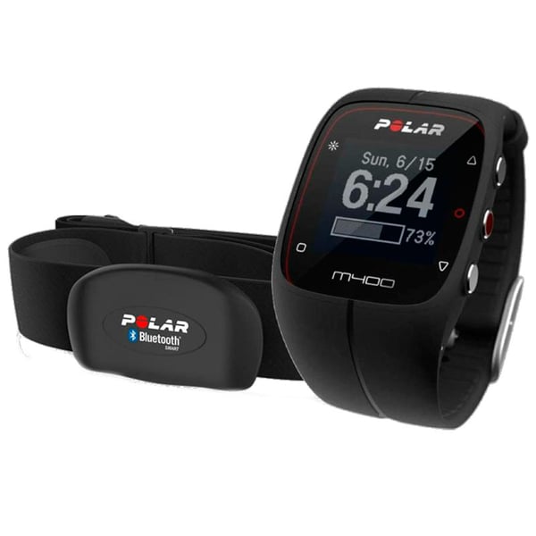 Pulsómetro Polar M400 Hr color Negro (Incluye Banda)