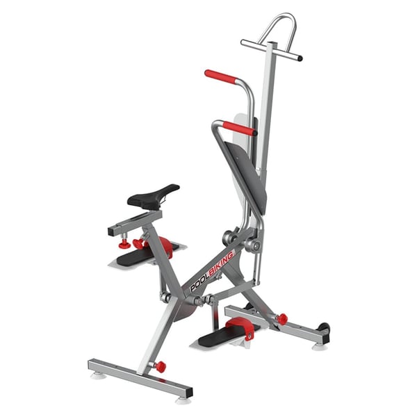 Poolbiking Monaco: ejercicio de alta intensidad de brazos, piernas y core