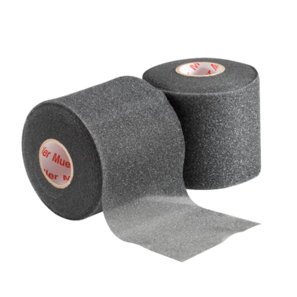 Pretape de Espuma Mueller Big Bold MWrap® Big Black - 6.9 cm x 27.4 m en color negro (Unidades, Cajas de 12 y 48 Rollos)