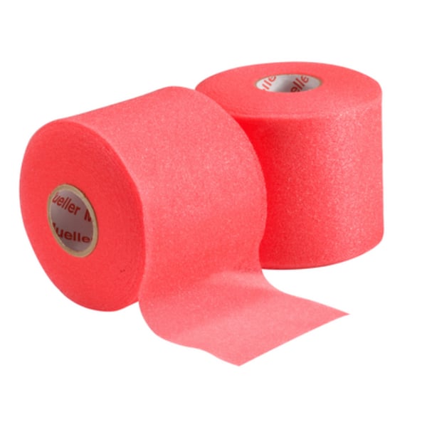 Pretape de Espuma Mueller Big Bold MWrap® Big Red- 6.9 cm x 27.4 m en color rojo (Unidades, Cajas de 12 y 48 Rollos)