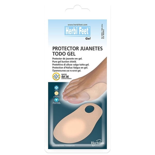 Protector juanetes todo gel talla única