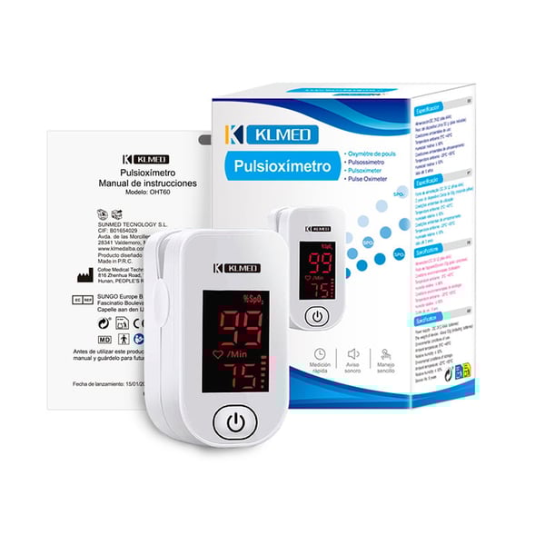 Pulsioxímetro profesional de dedo: precisión y fiabilidad médica
