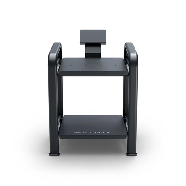 Rack de almacenamiento DBSR - Matrix Fitness para el juego de Mancuernas Ajustables Matrix DB20 - DB32