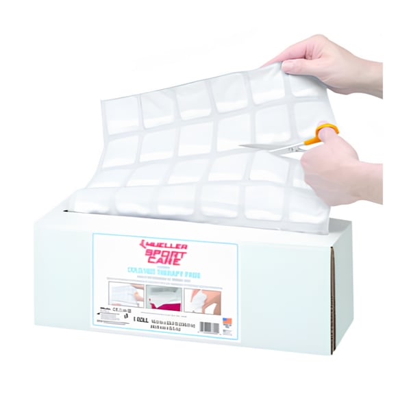 Rollo Dispensador de Almohadillas de Frío/Calor Flexibles Mueller (40 cm x 8,5 m)
