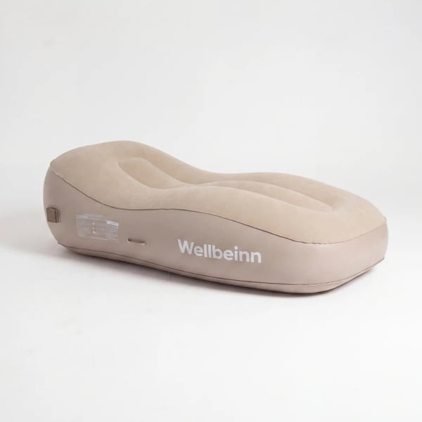 Sofá Autoinflable Wellbeinn Rest – Asiento Individual con Respaldo Elevado