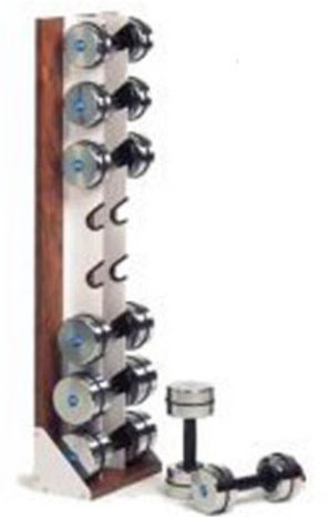 Soporte de Madera para Mancuernas