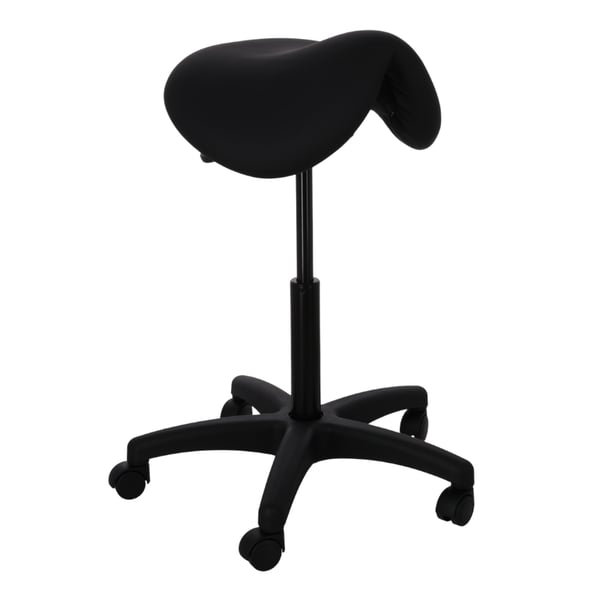 Taburete bajo Kinefis Economy: Tipo pony o silla de montar con altura de 51 - 64 cm (Varios colores disponibles)