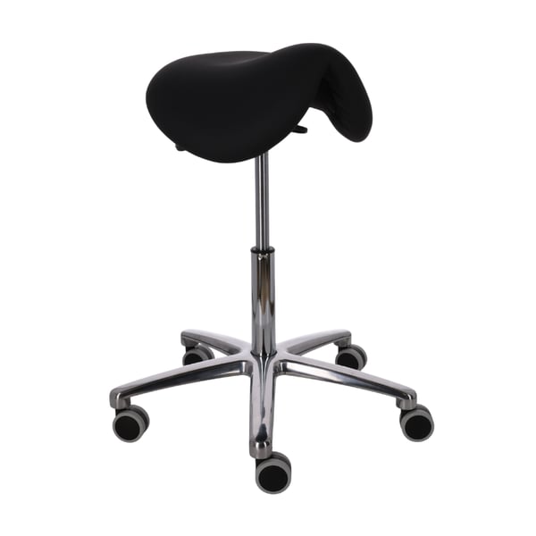 Taburete bajo Kinefis Élite: Tipo pony o silla de montar con altura de 51 - 64 cm (Varios colores disponibles)