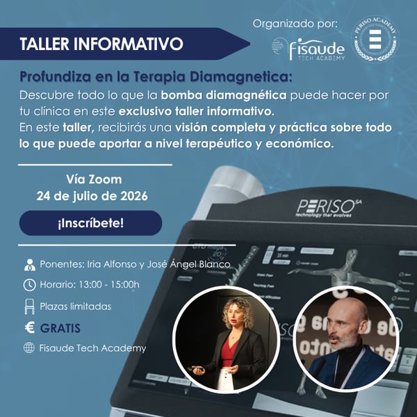TALLER INFORMATIVO: Profundiza en la Terapia Diamagnetica. Visión completa y práctica sobre todo lo que puede aportar a nivel terapéutico y económico - VIA ZOOM- 24 julio de 2026