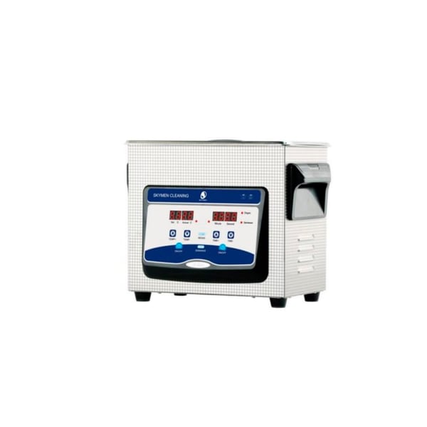 Ultrasonidos de limpieza en acero inoxidable con 3,2 litros de capacidad