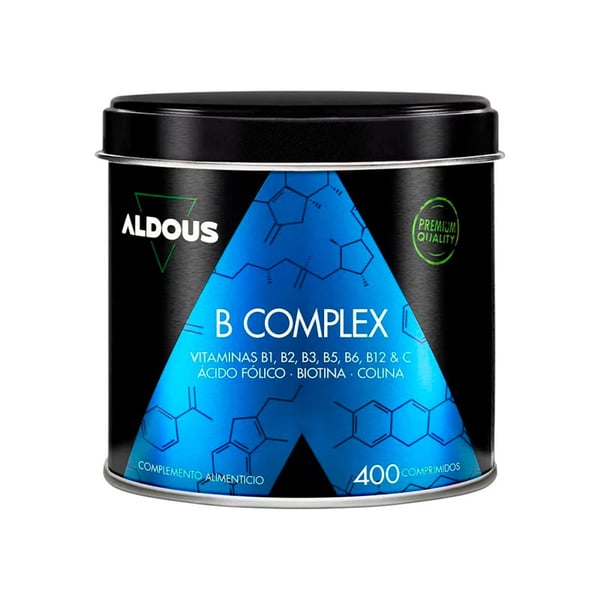 Vitamina B Complex con Vitamina C Aldous (400 comprimidos)