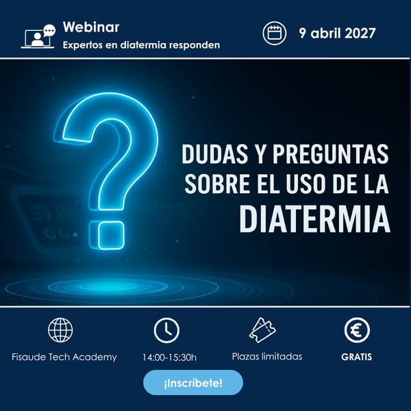 WEBINAR: Expertos en Diatermia responden - Vía Zoom - 09 abril 2027