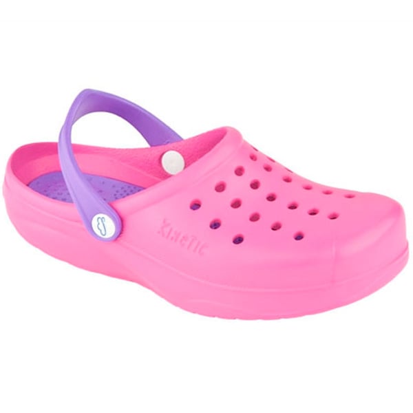 Zuecos kinetic ultraligeros  Fucsia- Lavanda Talla 39 - Liquidación Últimos Pares