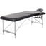 Camilla Plegable Kinefis Supreme Aluminio 2 cuerpos Ancho 55 cm (color negro )