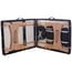 Camilla plegable de madera Kinefis Classic 3 - (Color negro)