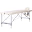 Camilla plegable Kinefis Supreme de aluminio 3 - (Color crema)