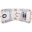 Camilla plegable Kinefis Supreme de aluminio 3 - (Color crema)