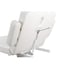 Camilla Eléctrica Multifunción GOID tapizado en PU blanco de alta calidad: 1 Motor