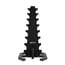 Soporte para mancuernas para uso doméstico: BH Fitness Dumbbell Rack G505 con estructura sólida y resistente