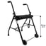 Andador Adultos COMFORT con 2 Ruedas y con Asiento Viscoelástico Color Negro Andador Adultos COMFORT con 2 Ruedas y con Asiento Viscoelástico Color Negro