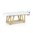 Camilla Fija de Madera para Spa y Estética Weelko SERR (2 Cuerpos) con Estante Inferior y Acolchado de Alto Confort Camilla Fija de Madera para Spa y Estética Weelko SERR (2 Cuerpos) con Estante Inferior y Acolchado de Alto Confort