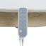 Camilla SPA HELAN de 4 Motores con calefacción y base de madera natural Camilla SPA HELAN de 4 Motores con calefacción y base de madera natural