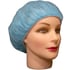 Gorros desechables polipropileno plegado en acordeón: EPI Categoría I con marcado CE (100 unidades) - Colores: Azul claro - Referencia: 67421 Gorros desechables polipropileno plegado en acordeón: EPI Categoría I con marcado CE (100 unidades) - Colores: Azul claro - Referencia: 67421
